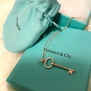 Tiffany & Co. Oval Key Necklace